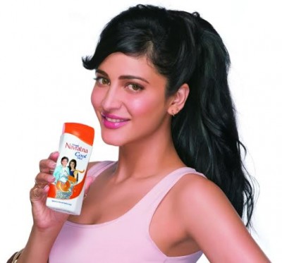 Shruti to promote a new variant of Navratna Cool Talc 