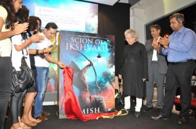 Author Amish releases 'Scion of Ikshvaku' in Mumbai