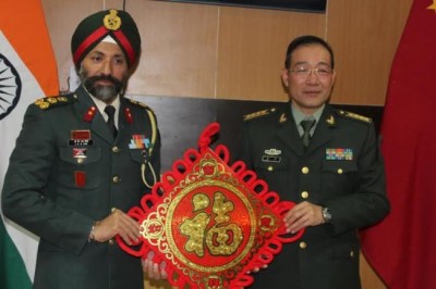 Indo-Sino border personnel meet on Vaisakhi Festival occasion