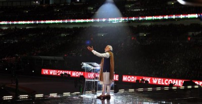 Modi refers to James Bond, Brooke Bond as he mentions about Rupee Bond