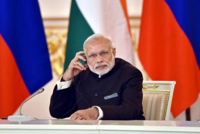 Narendra Modi arrives in India, visits Atal Bihari Vajpayee's residence