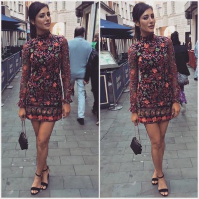 Nargis makes heads turn at London Fashion Week