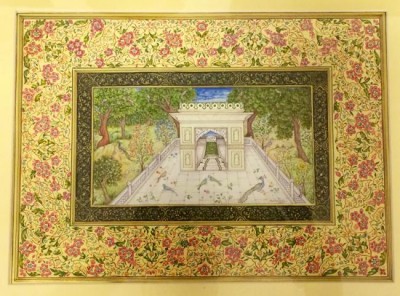 PM Modi gifts miniature painting of tomb of poet Abdul Qadir Bedil to Tajikistan President