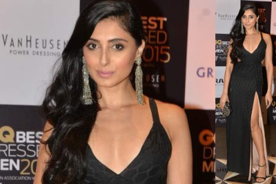 Pernia Qureshi attends GQ's Best Dressed Men 2015 Awards