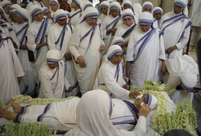 Sister Nirmala to be buried today after funeral mass