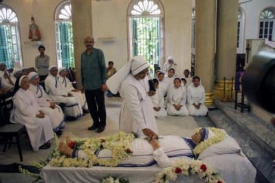 Sister Nirmala to be buried today after funeral mass