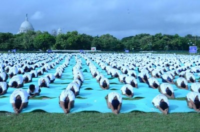 World Yoga Day in Kolkata