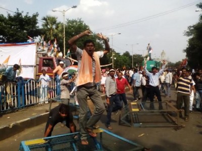 Congress holds rally in Kolkata 