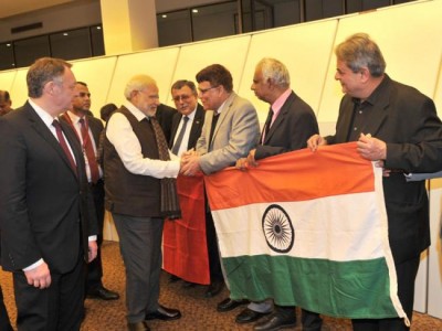 PM Modi arrives in France
