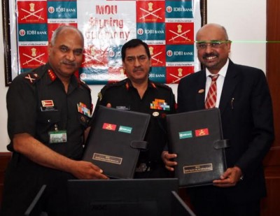 India Army, IDBI Bank signs MoU   