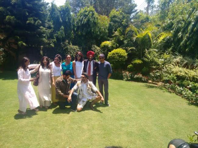 Dil Dhadakne Do team visits Milkha Singh house