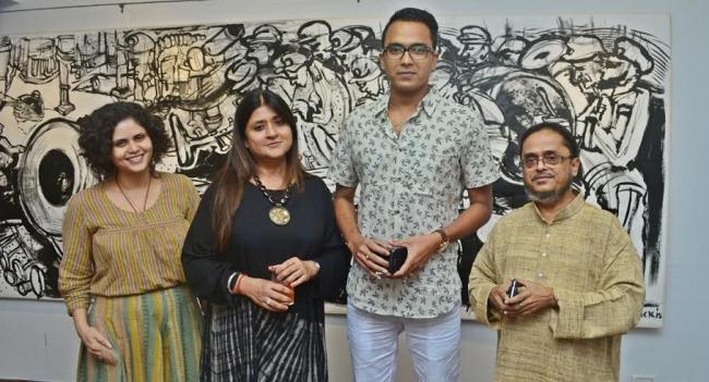 Gallery Sanskriti hosts exhibition of Ashoke Mullick, Nantu Behari Das' works