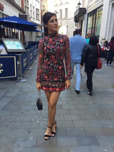 Nargis makes heads turn at London Fashion Week