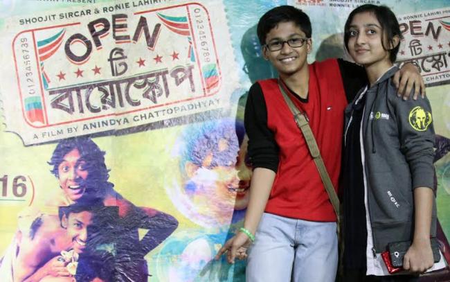 Team "Open Tee Bioscope" captures North Kolkata walls  