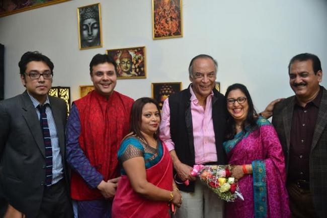 Celebrity chat show launched at Buddha Bites outlet