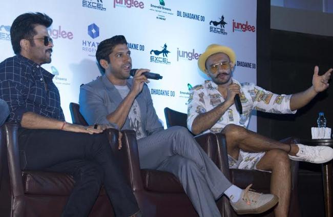 "Dil Dhadakne Do" stars sizzles Kolkata