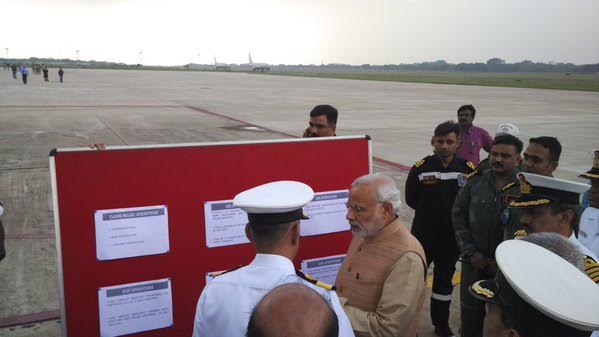 Narendra Modi visits Chennai 