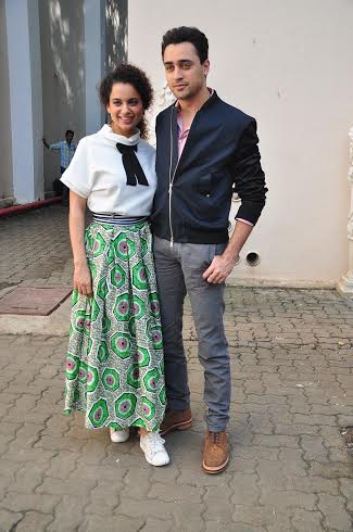 Imran, Kangana busy promoting Katti Batti