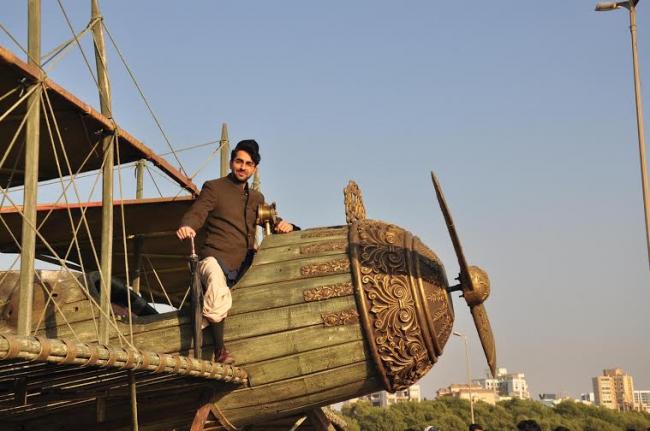 Team Hawaizaada recreates history in Mumbai beach