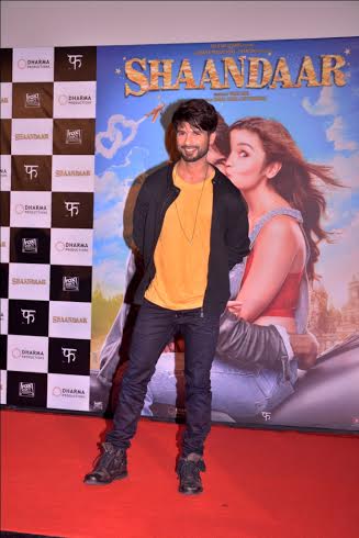 Shahid, Alia, Karan, Vikas at Shaandaar trailer launch
