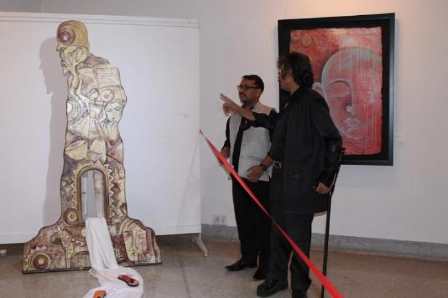 Fankaari Fossils painting exhibition unveiled in Kolkata