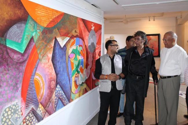 Fankaari Fossils painting exhibition unveiled in Kolkata
