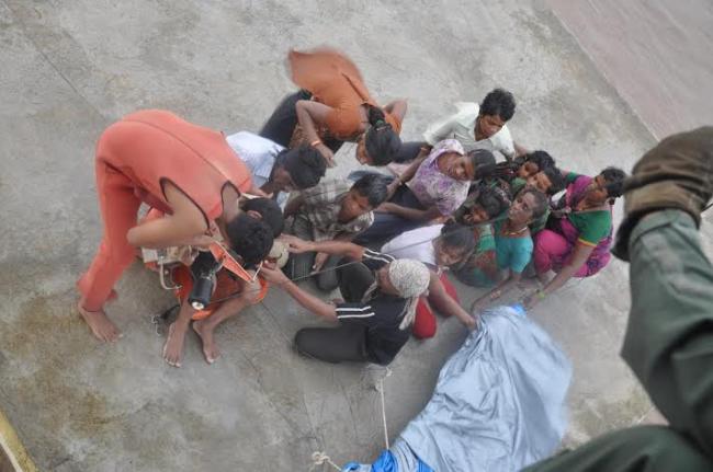 Gujarat floods cause submergence of low lying areas