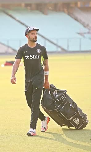 Indian team practice in Kolkata