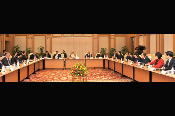 The CEOs from Korea calls on the Prime Minister