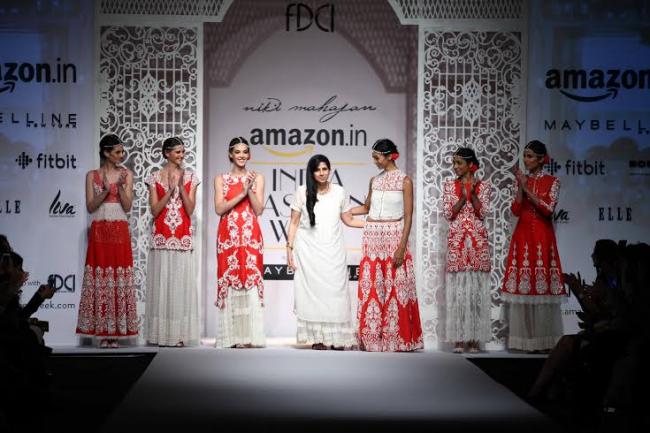 Amazon India Fashion Week: Designer Niki Mahajan presents her line