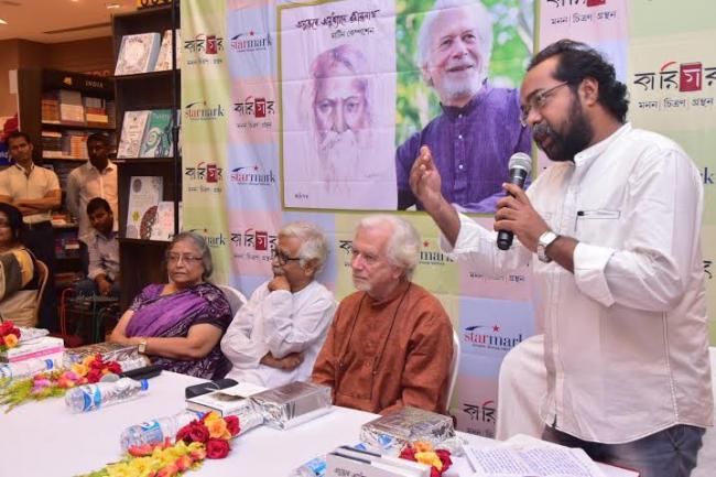 Starmark,  Karigar host launch of Martin Kampchenâ€™s new book Anubhabe Anudhyane Rabindranath