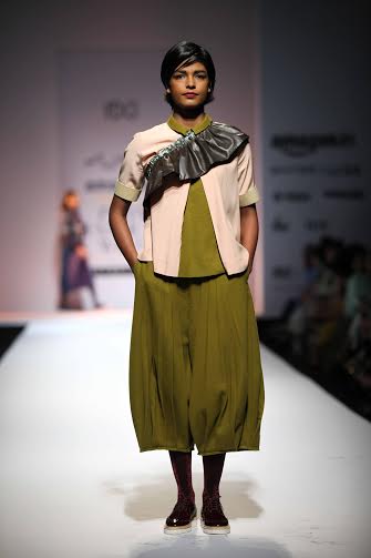 Pallavi Mohan displays her collection at Amazon India Fashion Week