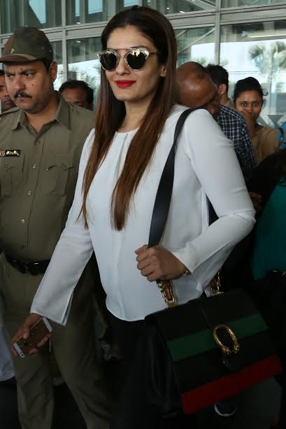 Raveena Tandon in Kolkata for KIFF closing ceremony