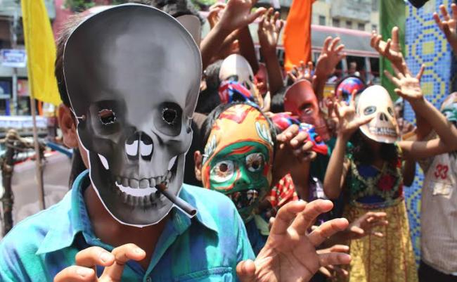 Kolkata observes World No Tobacco Day