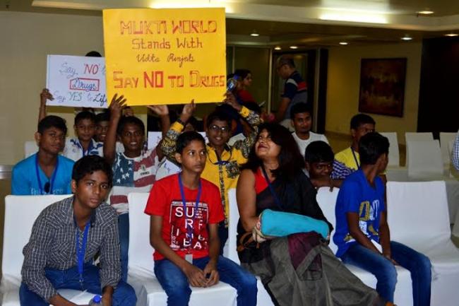 Cacuts joins an event in Kolkata