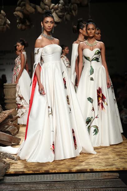 Designer Samant Chauhan showcases collection at Amazon India Fashion Week Day 1