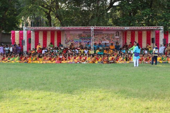 'Basanta Utsab' celebrated in Rabindra Bharati University campus