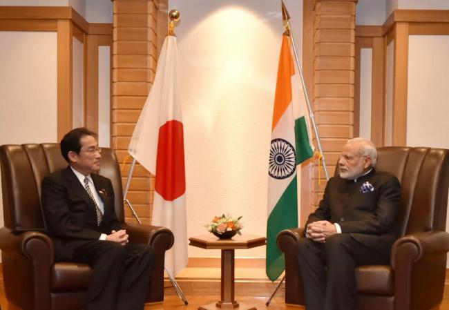 PM Narendra Modi meets Japanese ministers and also former PM on Friday