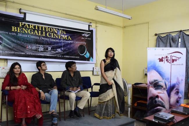 JUs Mass Communication dept organises debate on partition in Bengali cinema