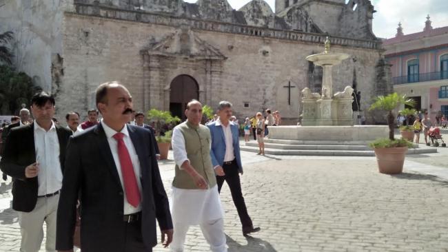Narendra Modi with a group of underprivileged students