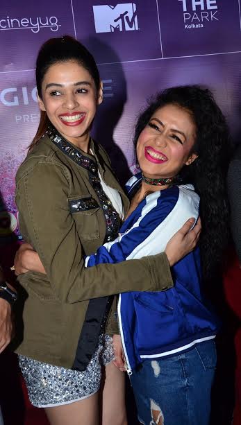 Neha Kakkar attends "MTV Bollyland" concert press conference in Kolkata