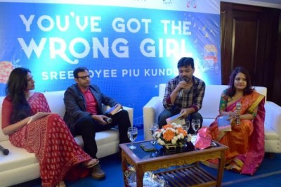 Filmmaker Srijit Mukherjee launches Sreemoyee Piu Kundu's new novel in Kolkata
