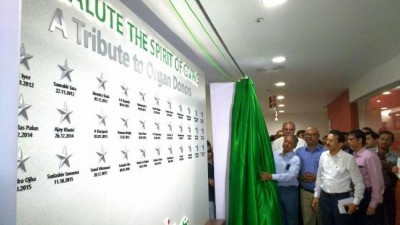 Fortis dedicates â€˜Wall of Tributeâ€™ to organ donors