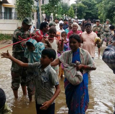 Army alerted as more rain forecast for Hyderabad 