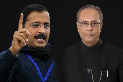 Arvind Kejriwal meets Pranab Mukherjee on JNU issue