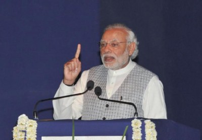 Modi pays tribute to Chhatrapati Shivaji 
