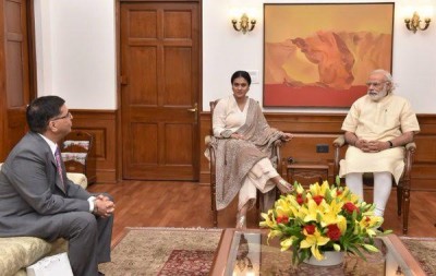 Actress Kajol meets PM Modi
