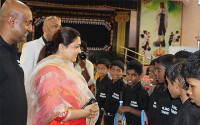 IVI Brings â€˜Blind Tennisâ€™ to Chennai