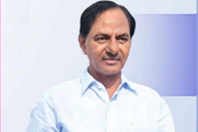 Telengana CM moves into his new swanky office-cum-residence