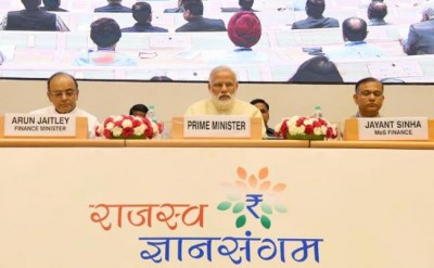 PM addresses tax administrators at Rajasva Gyan Sangam